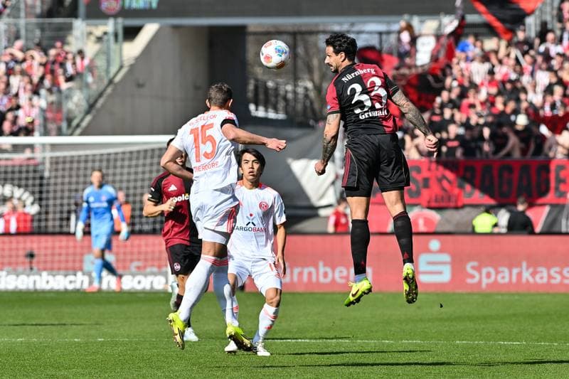 Football. 2. Bundesliga. 1. FC Nuremberg - Fortuna Dusseldorf. 07.03.2026