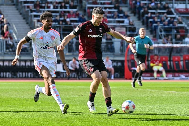 Football. 2. Bundesliga. 1. FC Nuremberg - Fortuna Dusseldorf. 07.03.2026