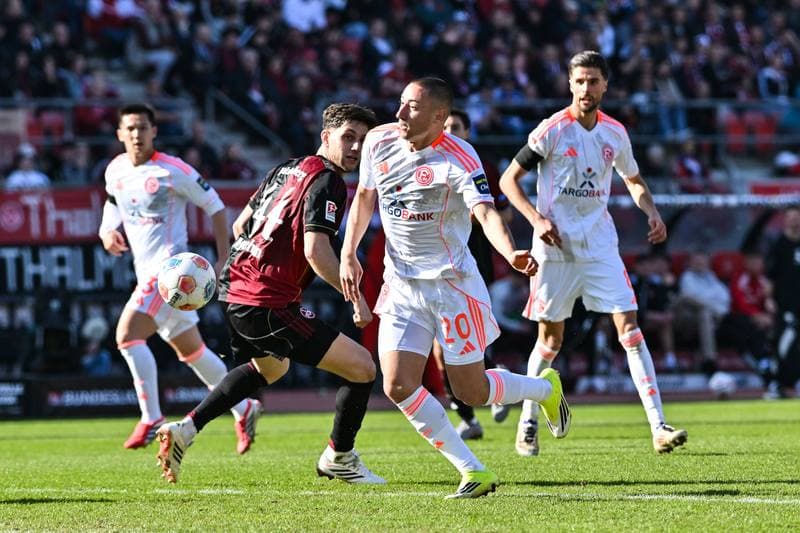 Football. 2. Bundesliga. 1. FC Nuremberg - Fortuna Dusseldorf. 07.03.2026