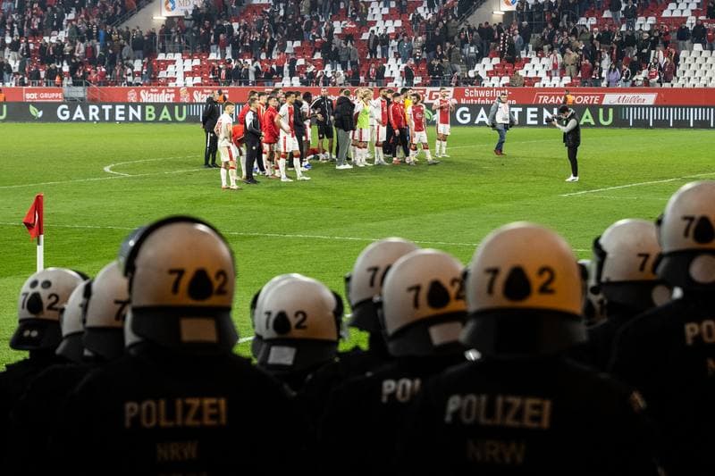 Football. 3.Liga. Rot-Weiss Essen - SV Waldhof Mannheim. 04.03.2026