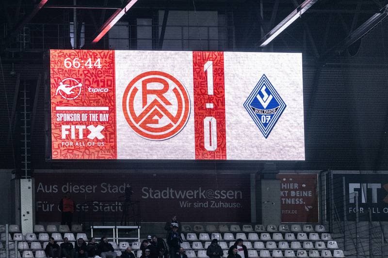 Football. 3.Liga. Rot-Weiss Essen - SV Waldhof Mannheim. 04.03.2026