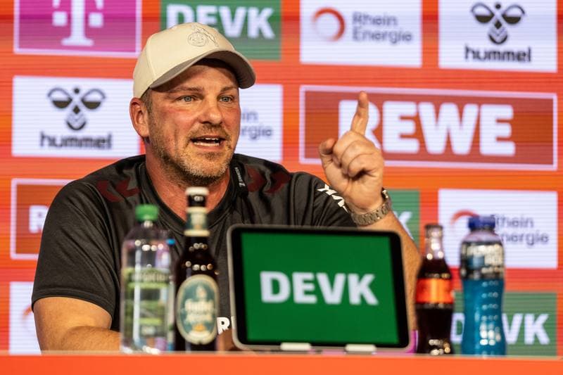 Football. 1.FC Koln. Press Conference. 25.02.2026