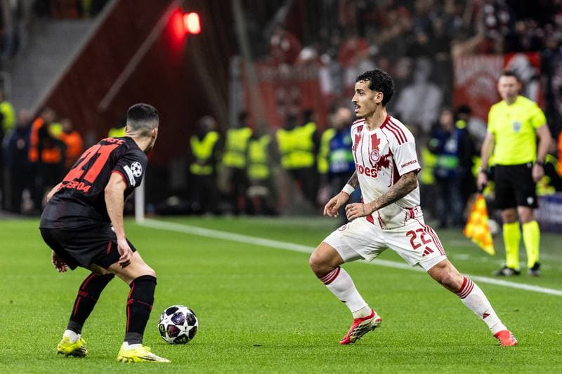 Football. UEFA Champions League. Bayer 04 Leverkusen - Olympiacos FC. 24.02.2026