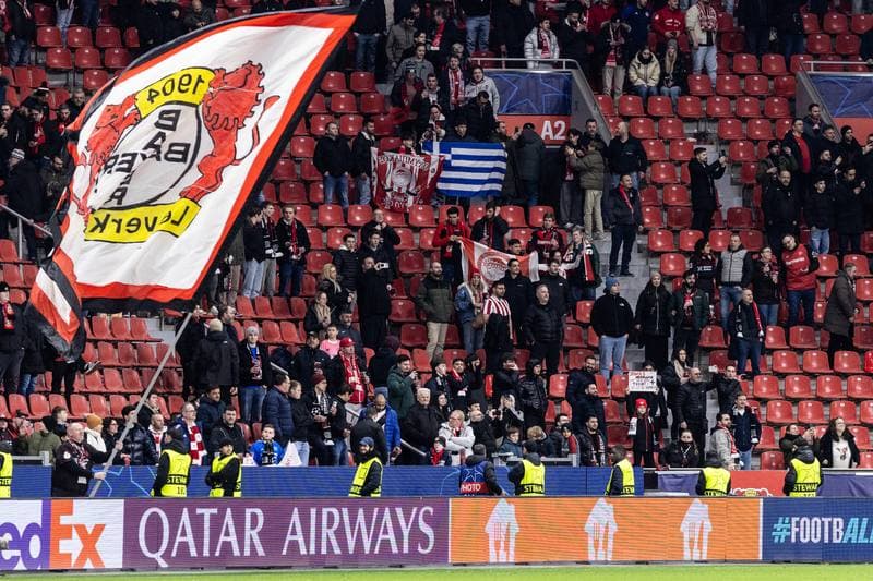 Football. UEFA Champions League. Bayer 04 Leverkusen - Olympiacos FC. 24.02.2026