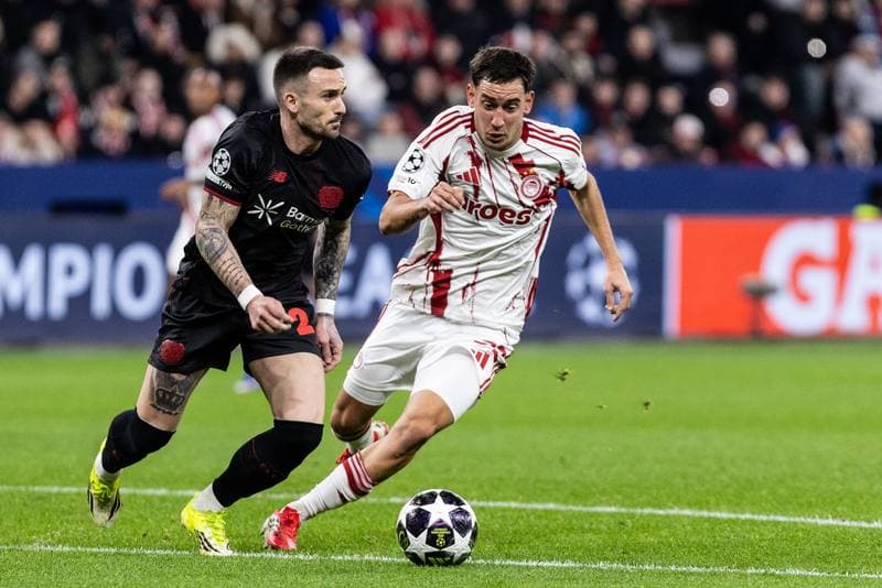 Football. UEFA Champions League. Bayer 04 Leverkusen - Olympiacos FC. 24.02.2026