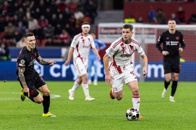 Football. UEFA Champions League. Bayer 04 Leverkusen - Olympiacos FC. 24.02.2026
