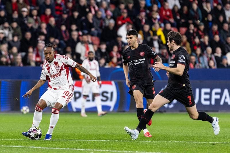 Football. UEFA Champions League. Bayer 04 Leverkusen - Olympiacos FC. 24.02.2026