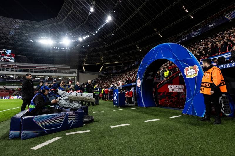Football. UEFA Champions League. Bayer 04 Leverkusen - Olympiacos FC. 24.02.2026