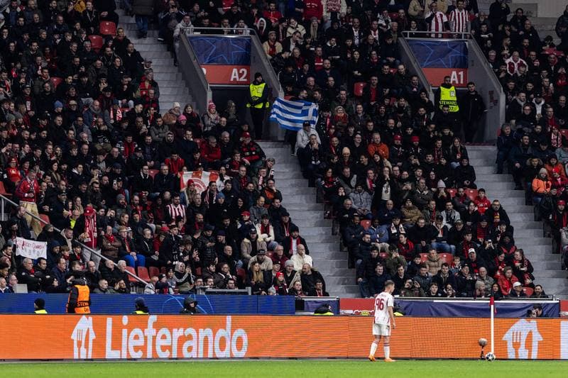 Football. UEFA Champions League. Bayer 04 Leverkusen - Olympiacos FC. 24.02.2026