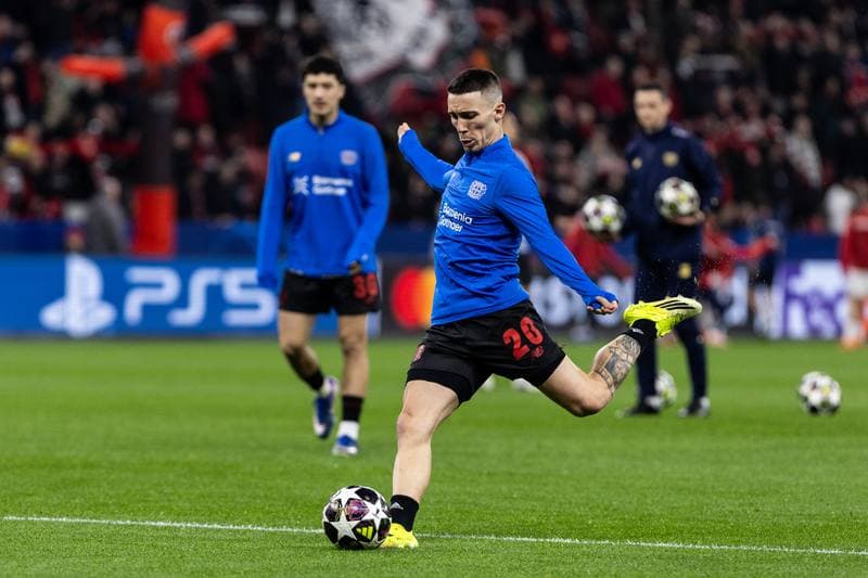 Football. UEFA Champions League. Bayer 04 Leverkusen - Olympiacos FC. 24.02.2026