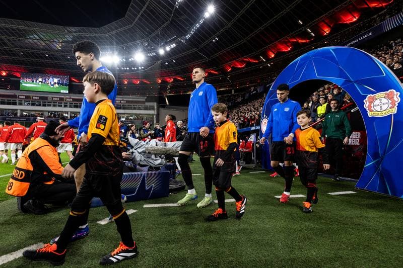 Football. UEFA Champions League. Bayer 04 Leverkusen - Olympiacos FC. 24.02.2026