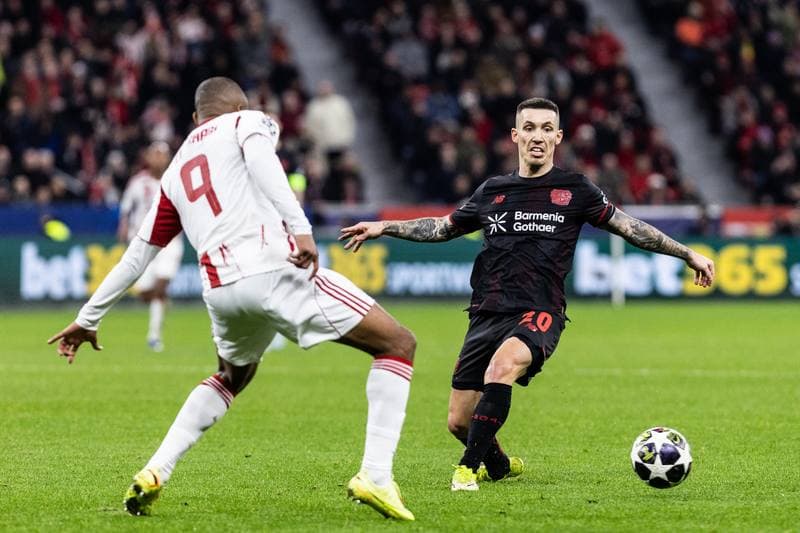 Football. UEFA Champions League. Bayer 04 Leverkusen - Olympiacos FC. 24.02.2026