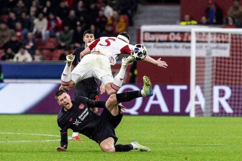 Football. UEFA Champions League. Bayer 04 Leverkusen - Olympiacos FC. 24.02.2026