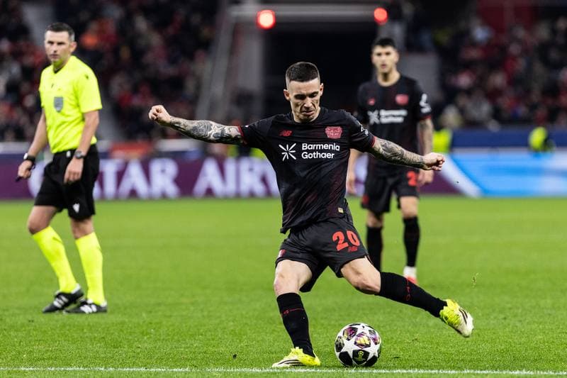 Football. UEFA Champions League. Bayer 04 Leverkusen - Olympiacos FC. 24.02.2026