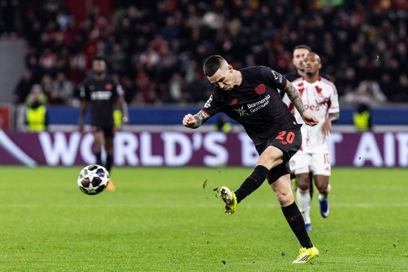Football. UEFA Champions League. Bayer 04 Leverkusen - Olympiacos FC. 24.02.2026