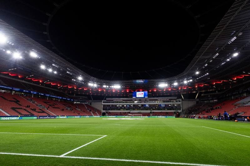 Football. UEFA Champions League. Bayer 04 Leverkusen - Olympiacos FC. 24.02.2026