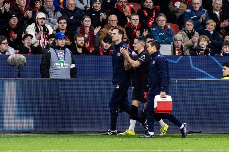 Football. UEFA Champions League. Bayer 04 Leverkusen - Olympiacos FC. 24.02.2026