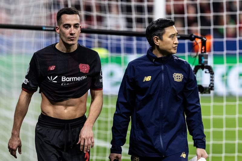 Football. UEFA Champions League. Bayer 04 Leverkusen - Olympiacos FC. 24.02.2026