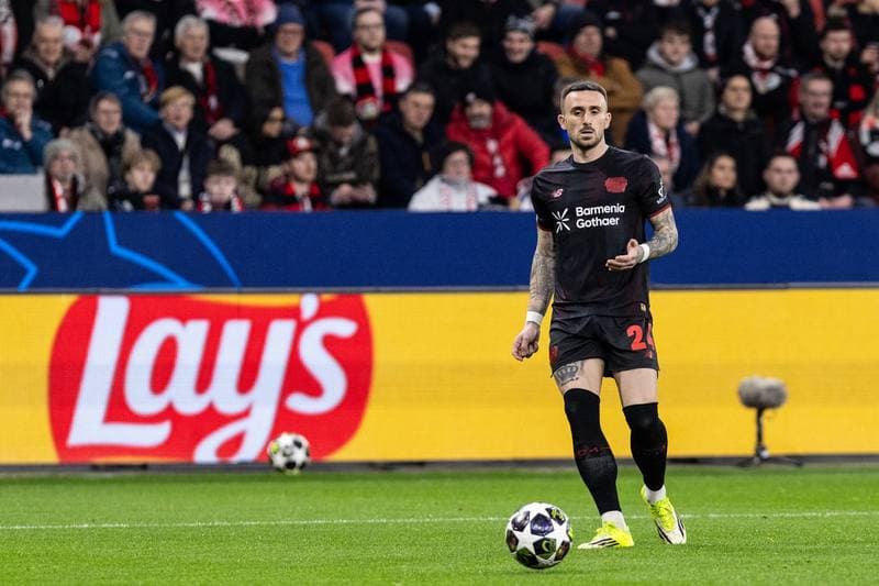 Football. UEFA Champions League. Bayer 04 Leverkusen - Olympiacos FC. 24.02.2026