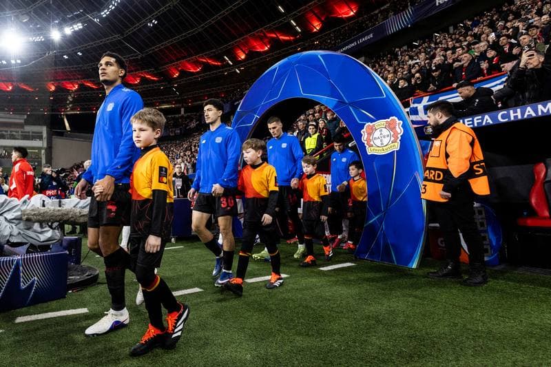 Football. UEFA Champions League. Bayer 04 Leverkusen - Olympiacos FC. 24.02.2026