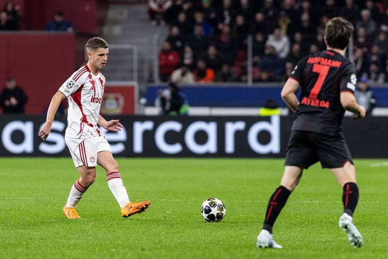 Football. UEFA Champions League. Bayer 04 Leverkusen - Olympiacos FC. 24.02.2026