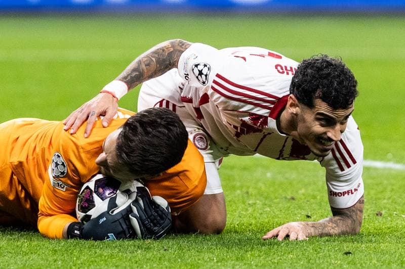 Football. UEFA Champions League. Bayer 04 Leverkusen - Olympiacos FC. 24.02.2026