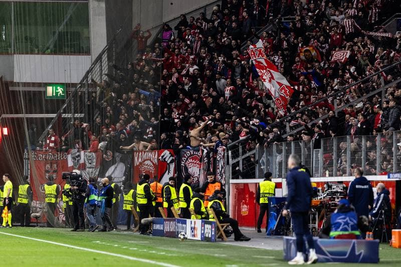 Football. UEFA Champions League. Bayer 04 Leverkusen - Olympiacos FC. 24.02.2026