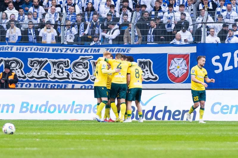 Football. PKO BP Ekstraklasa. Lech Poznan - GKS Katowice. 12.04.2026
