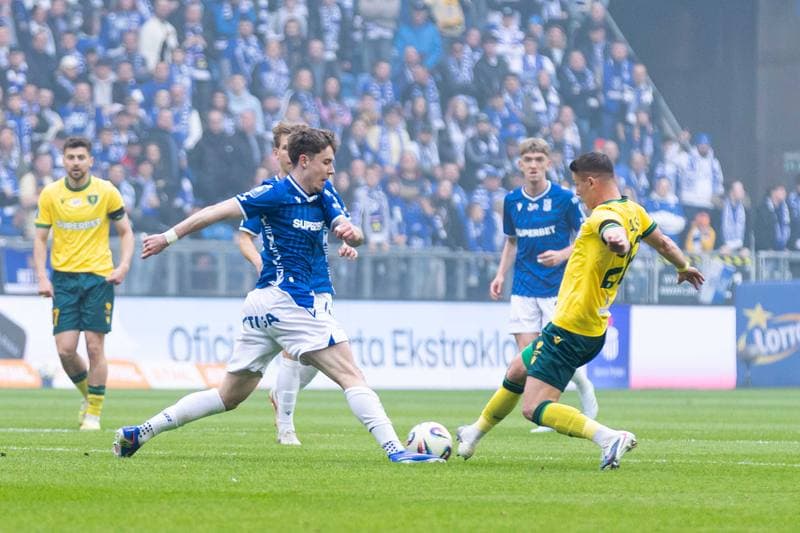 Football. PKO BP Ekstraklasa. Lech Poznan - GKS Katowice. 12.04.2026