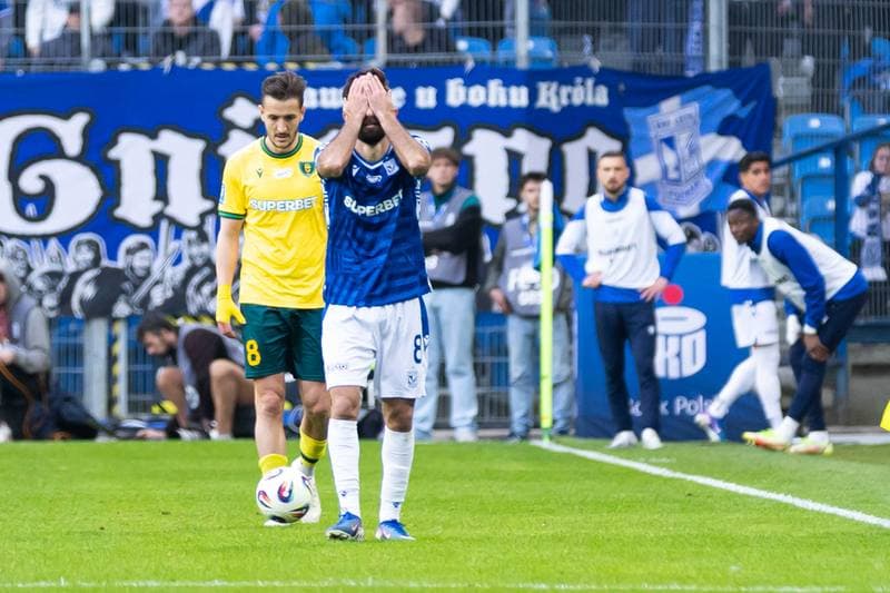 Football. PKO BP Ekstraklasa. Lech Poznan - GKS Katowice. 12.04.2026