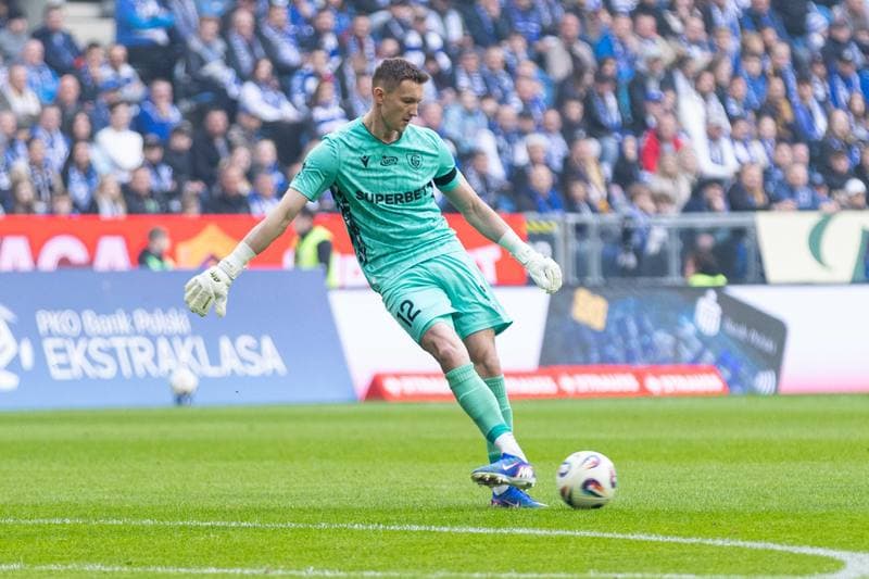 Football. PKO BP Ekstraklasa. Lech Poznan - GKS Katowice. 12.04.2026