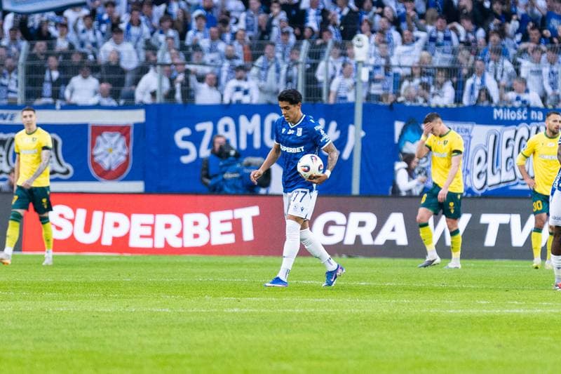 Football. PKO BP Ekstraklasa. Lech Poznan - GKS Katowice. 12.04.2026