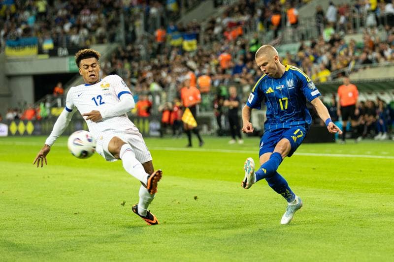 Football. FIFA World Cup Qualifiers. Ukraine - France. 05.09.2025