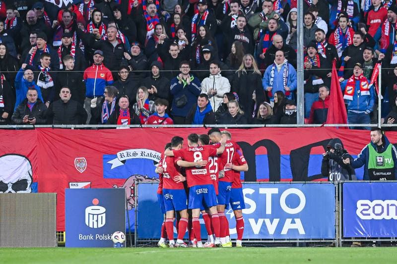 Football. PKO BP Ekstraklasa. Rakow Czestochowa - Pogon Szczecin. 08.03.2026