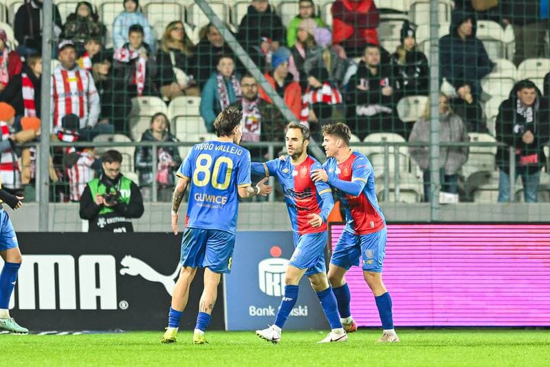 Football. PKO BP Ekstraklasa. Cracovia Krakow - Piast Gliwice. 27.02.2026