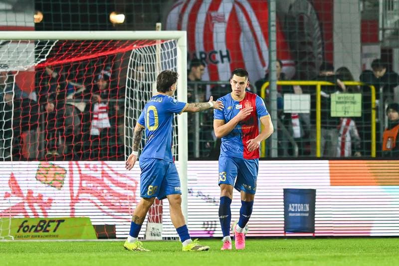 Football. PKO BP Ekstraklasa. Cracovia Krakow - Piast Gliwice. 27.02.2026