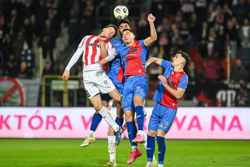 Football. PKO BP Ekstraklasa. Cracovia Krakow - Piast Gliwice. 27.02.2026