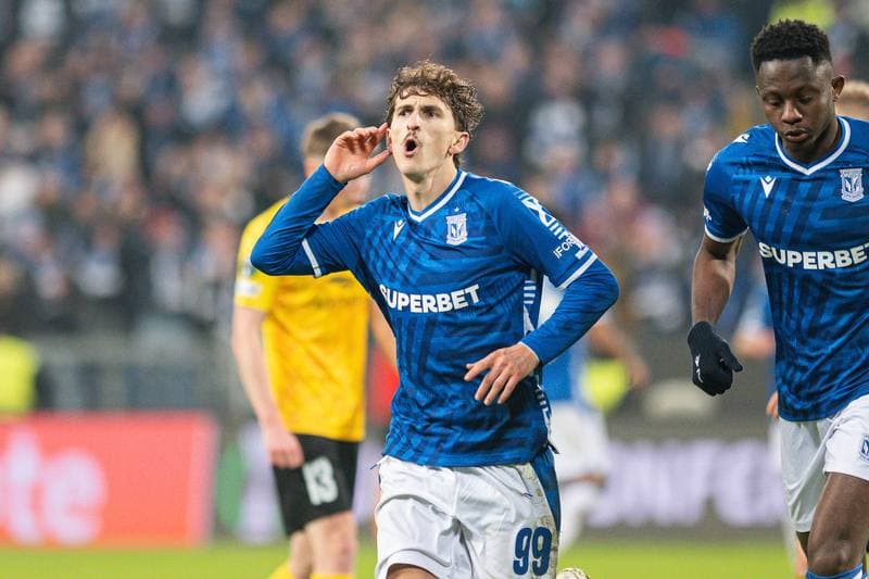 Football. UEFA Conference League. Lech Poznan - KuPS. 26.02.2026