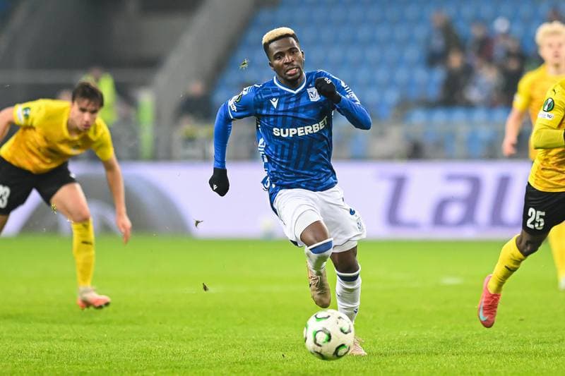 Football. UEFA Conference League. Lech Poznan - KuPS. 26.02.2026