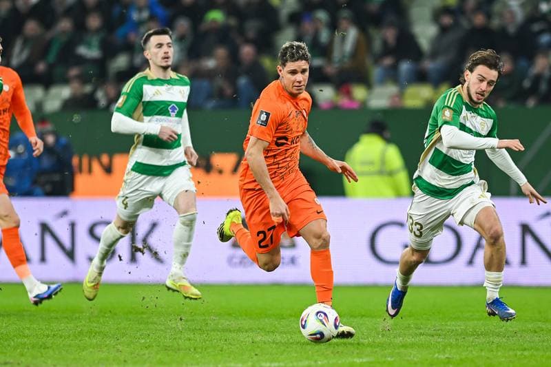 Football. PKO BP Ekstraklasa. Lechia Gdansk - Zaglebie Lubin. 23.02.2026