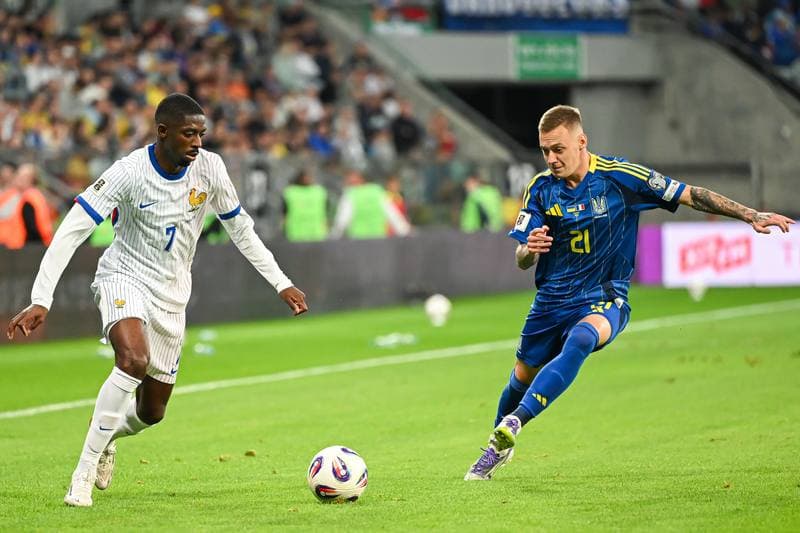 Football. 2026 FIFA World Cup Qualifiers. Ukraine - France. 05.09.2025