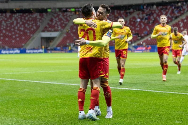 Football. Polish Supercup. Jagiellonia Bialystok - Wisla Krakow. 02.04.2025