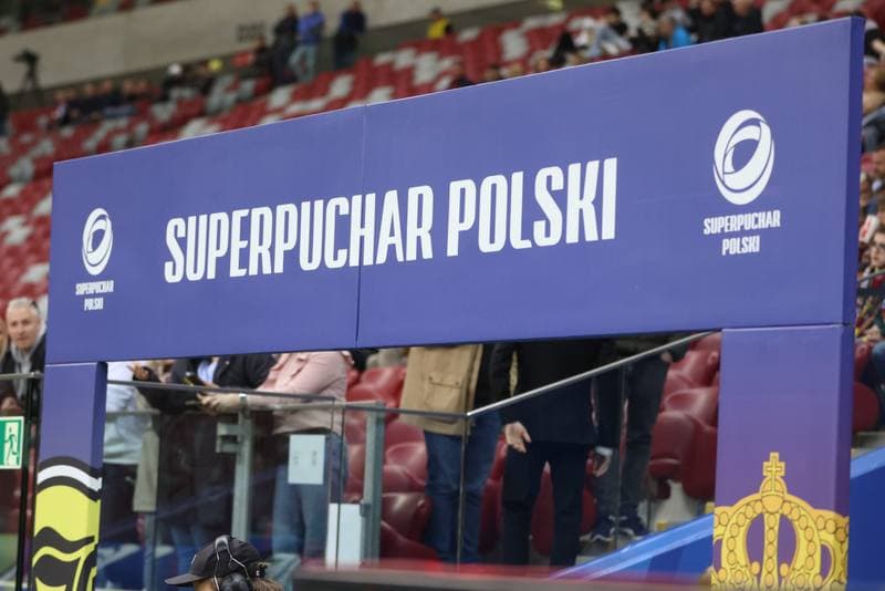 Football. Polish Supercup. Jagiellonia Bialystok - Wisla Krakow. 02.04.2025