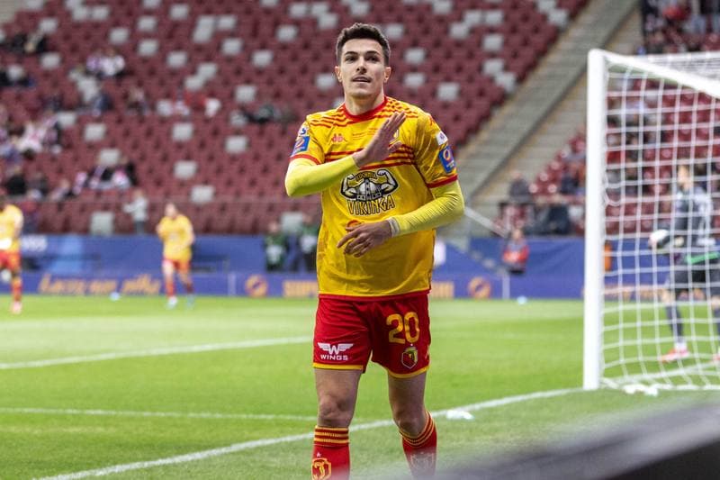 Football. Polish Supercup. Jagiellonia Bialystok - Wisla Krakow. 02.04.2025