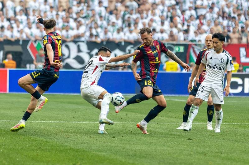 Football. Puchar Polski. Legia Warsaw - Pogon Szczecin. 02.05.2025
