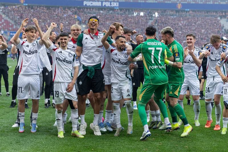 Football. Puchar Polski. Legia Warsaw - Pogon Szczecin. 02.05.2025
