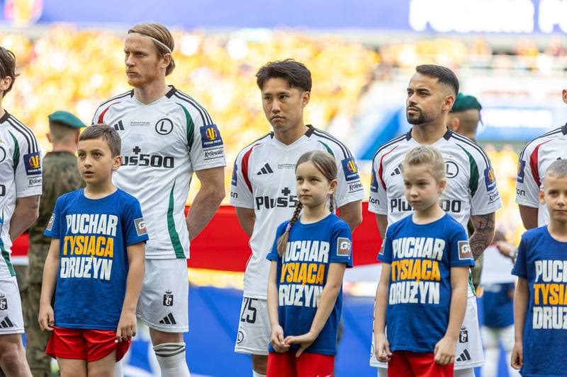 Football. Puchar Polski. Legia Warsaw - Pogon Szczecin. 02.05.2025