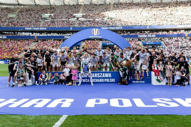 Football. Puchar Polski. Legia Warsaw - Pogon Szczecin. 02.05.2025