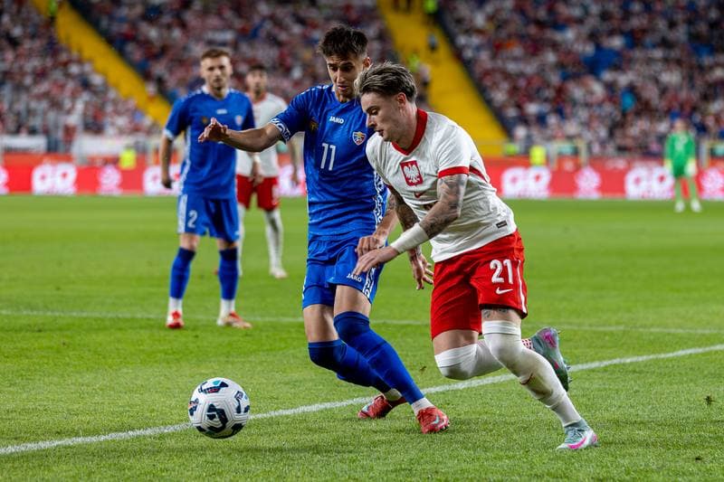 Football. Friendly Match. Poland - Moldova. 06.06.2025
