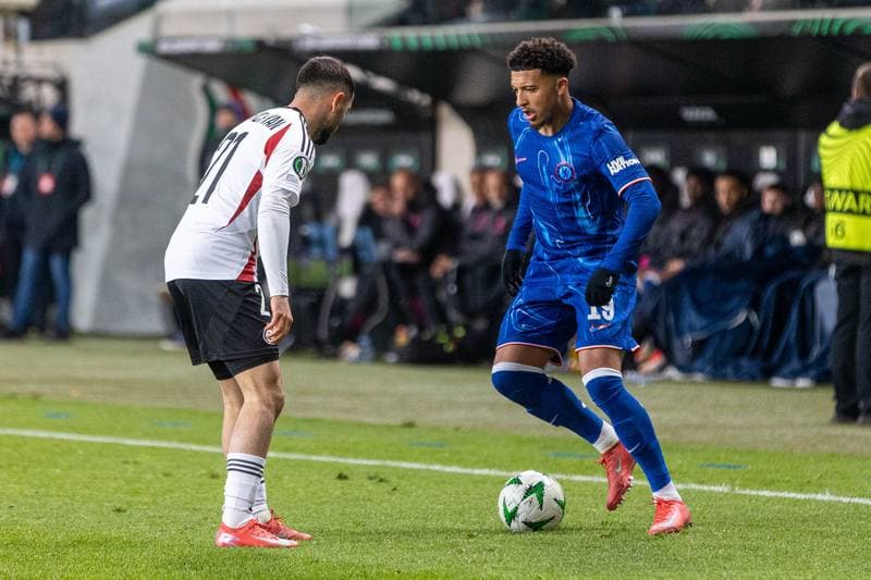 Football. Europa Conference League. Legia Warsaw - Chelsea. 10.04.2025